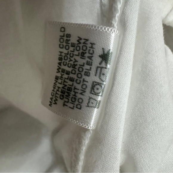 Xirena sz L Draper White Pants 100% Cotton - Picture 9 of 9